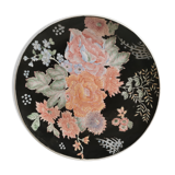 Chinese flower plate