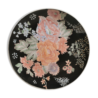 Chinese flower plate