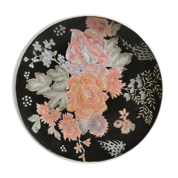 Assiette chinoise aux fleurs