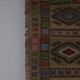 Vintage Turkish kilim, handwoven, 173x236 cm.