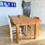Old oak farmhouse table