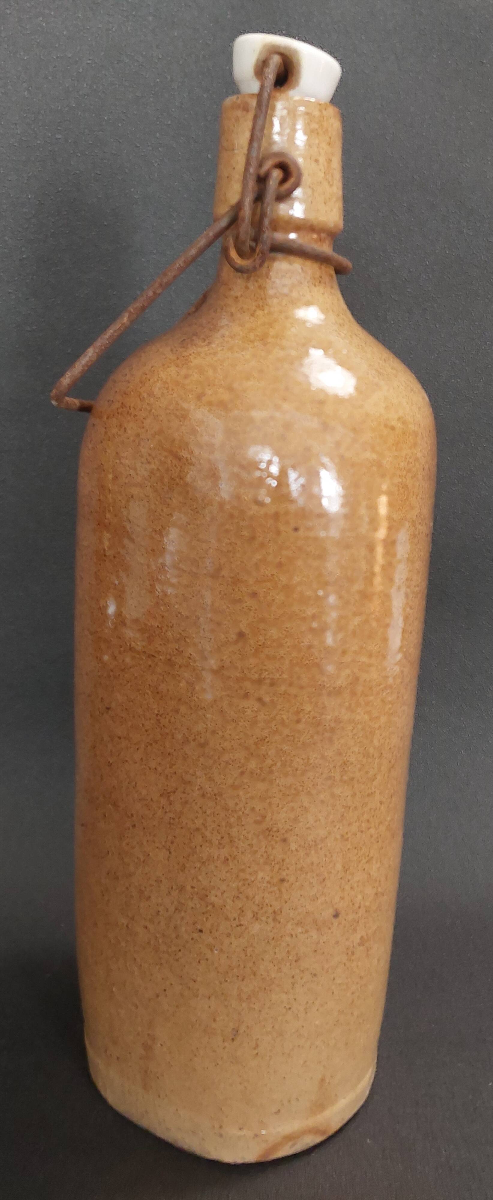 Old stoneware bottle