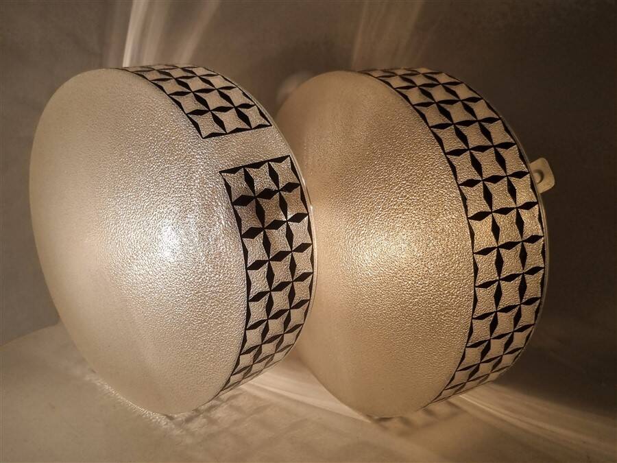 Pair of ceiling lights or wall lights