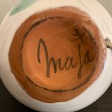 Contemporary ceramic lamp foot Maja