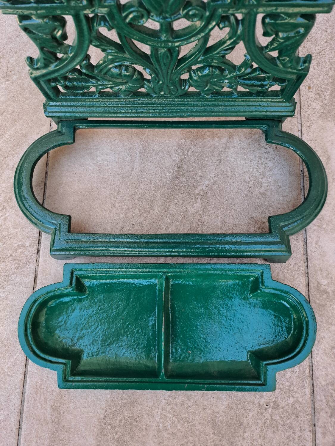 Cast iron umbrella stand