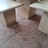 Tables gigognes en travertin