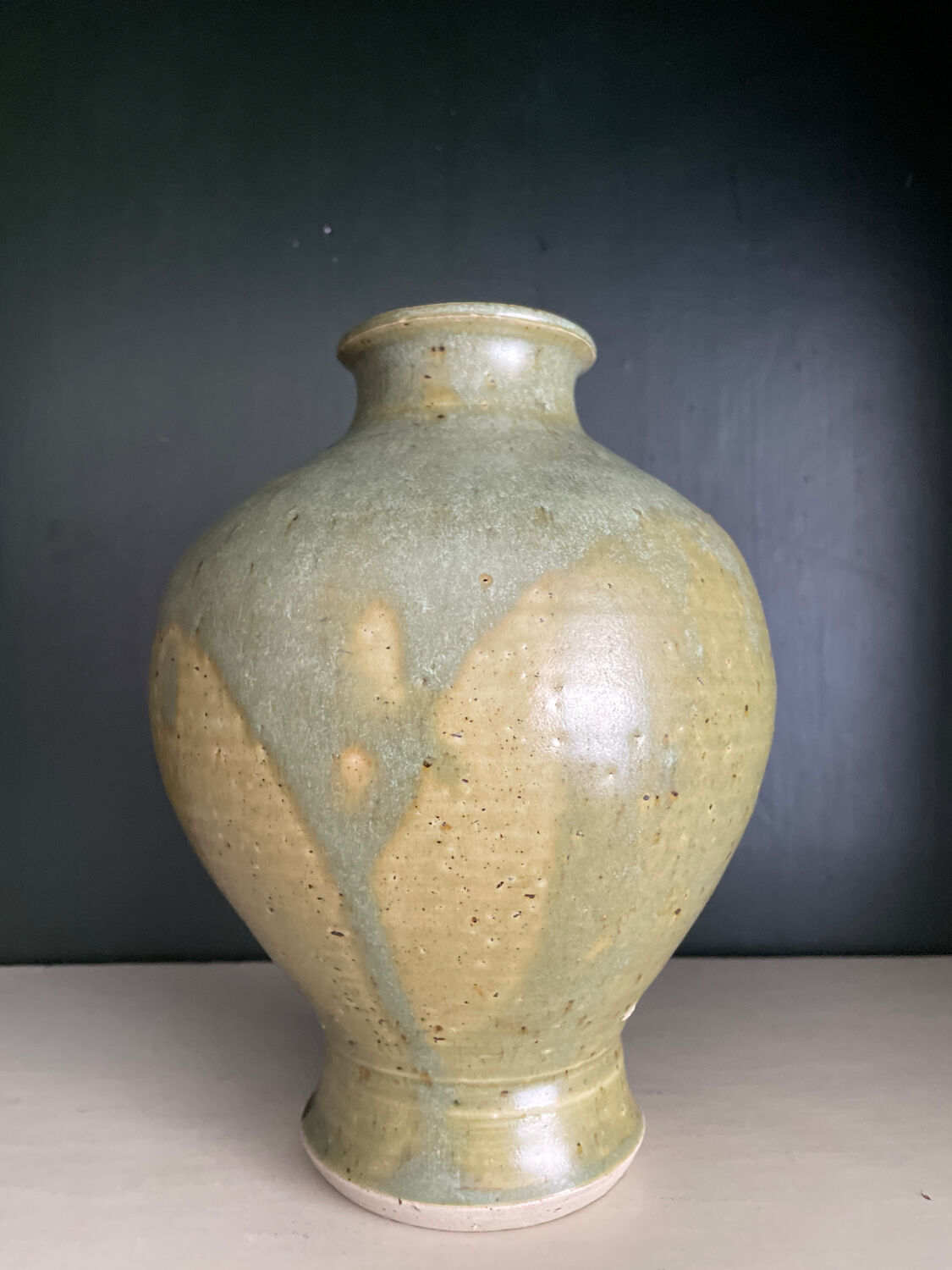 Vase vintage grès La Borne
