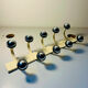 Space Age Metal Coat Rack 10 Balls Vintage 70s France