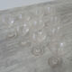 10 ancient engraved crystal digestive glasses