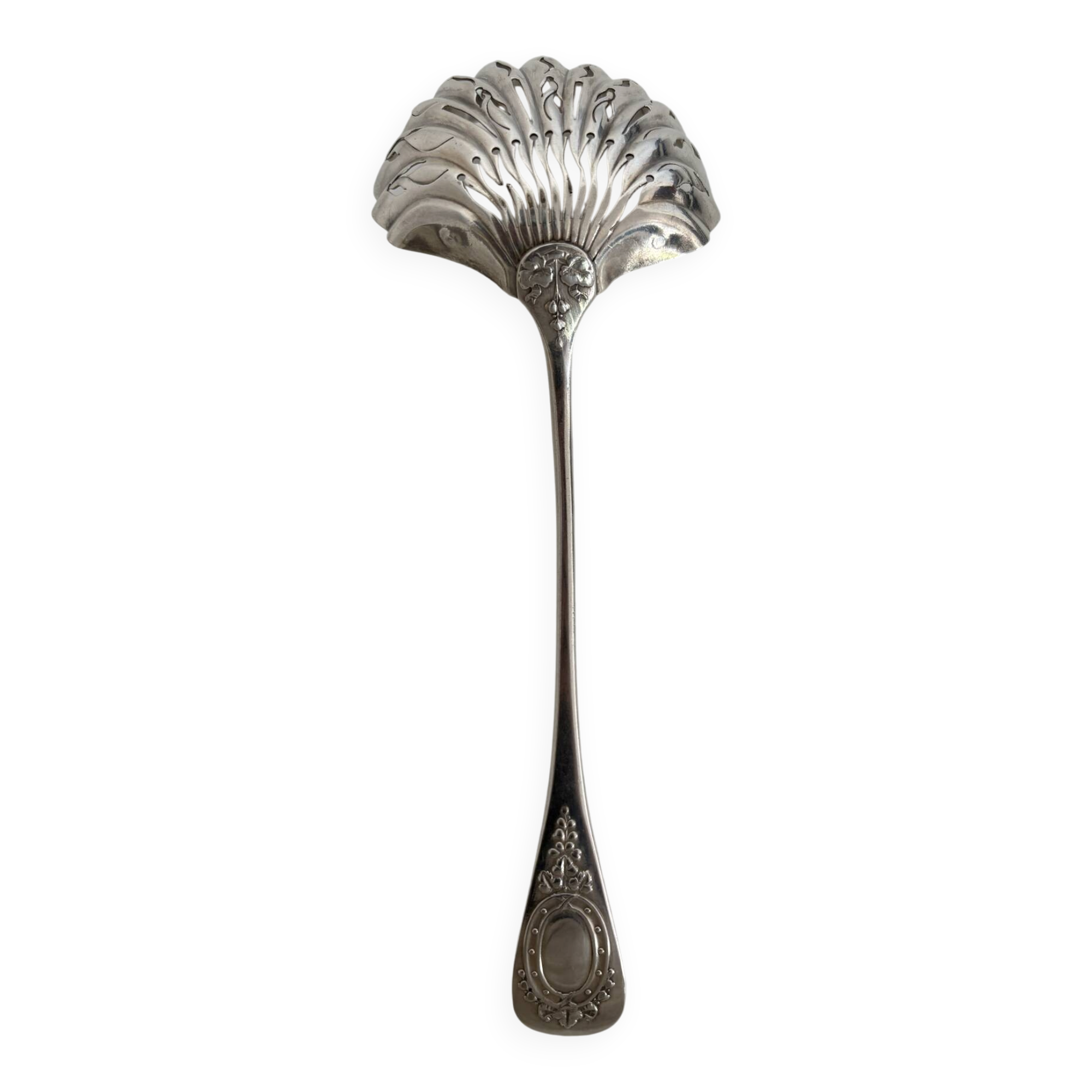 Cuillère, saupoudreuse en argent