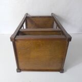 solid wood side table