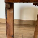 Round coffee table/thuja magnifying glass service