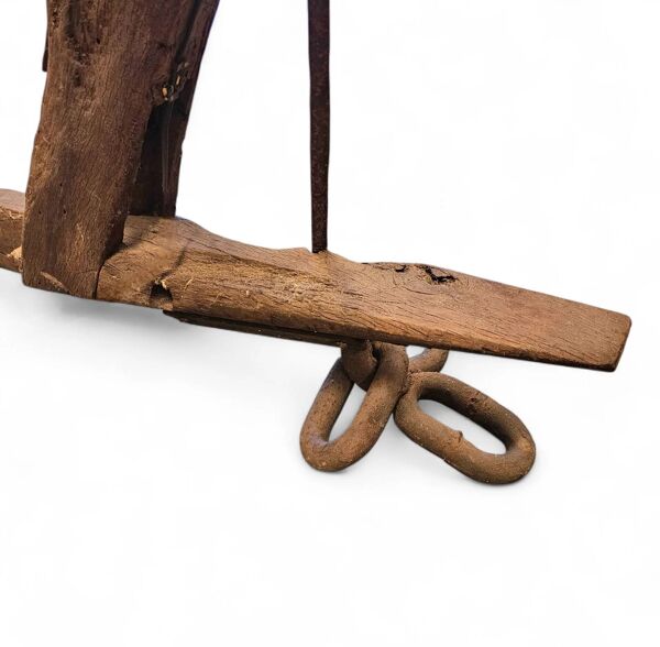 Lampe sur pied style ferme / outils agricoles années 1960