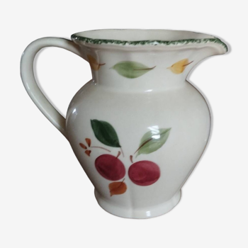 Carafe cruche st michael vintage fruits