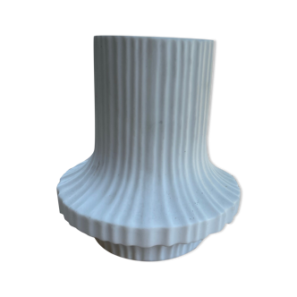 Vase vintage blanc en porcelaine Heinrich