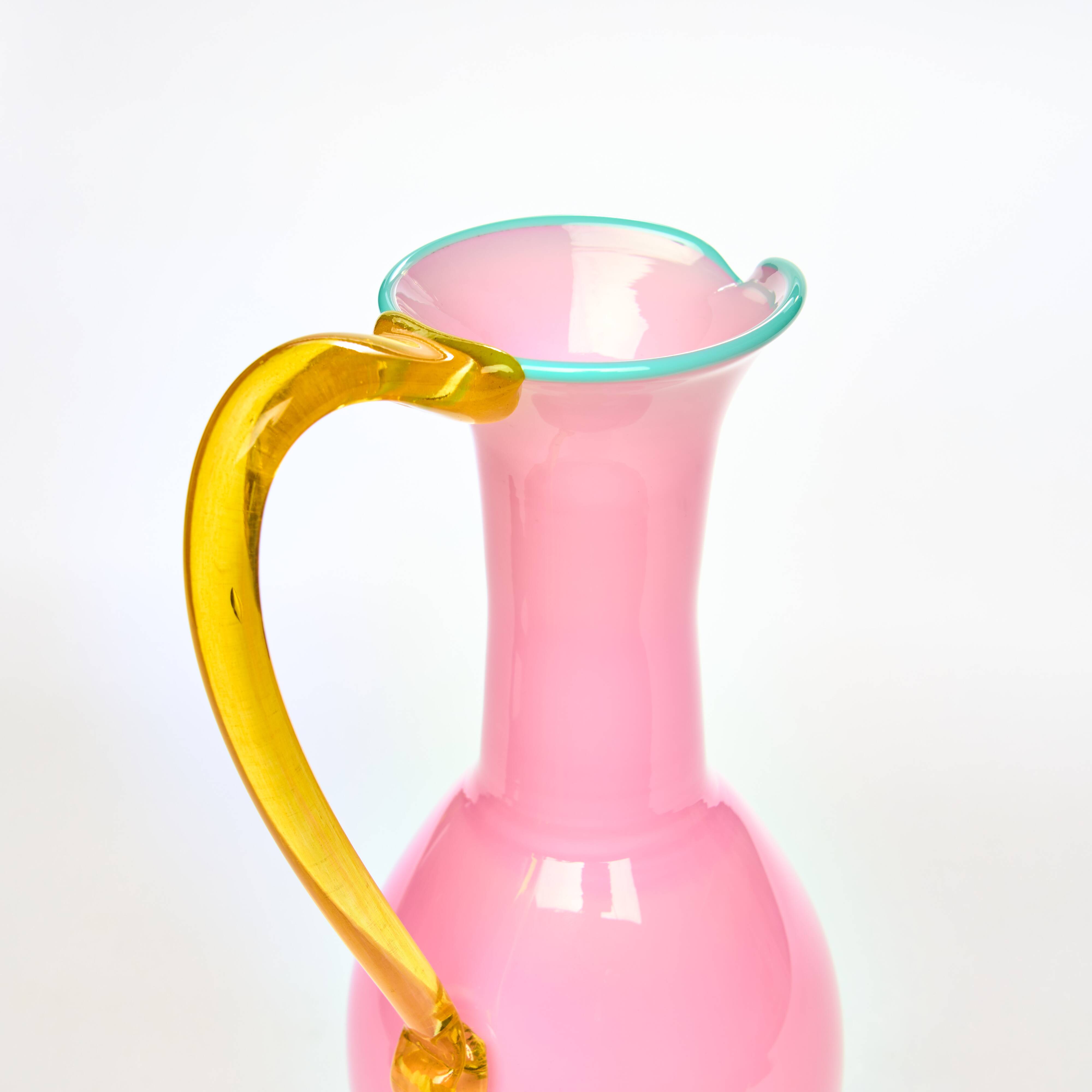 Tall Pitcher in Hot Pink