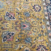 Persian old rug Persian Tabriz handmade 284x360cm