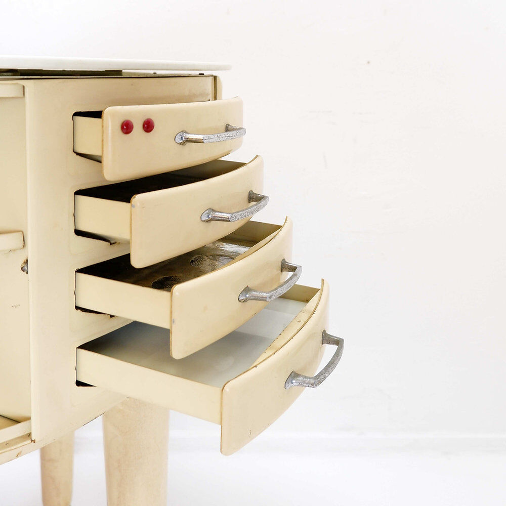 Rotating dentist's cabinet Girator by Leon Martin - Paris, early 1950s