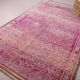 Purple Vintage Moroccan Rug 184 x 294 cm - Handmade Berber Rug - Wool Rug