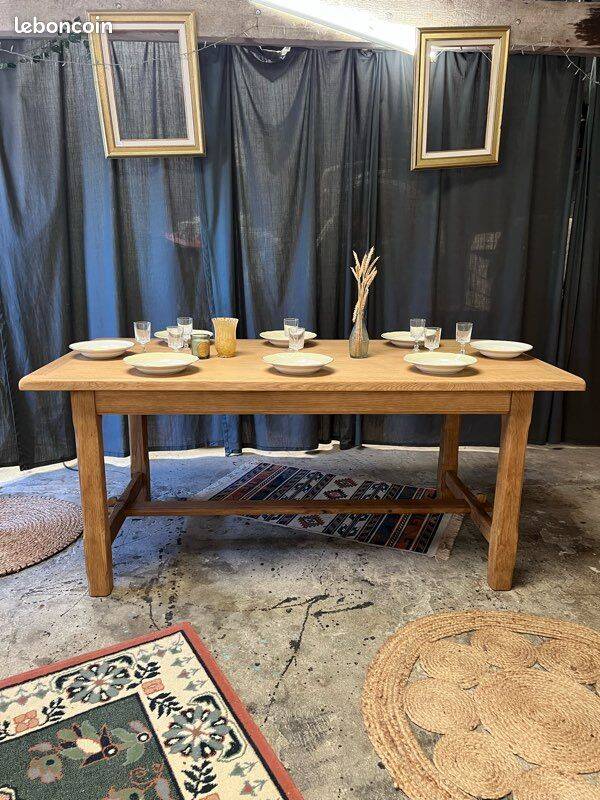 Restored antique farmhouse table
