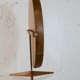 Mirror by Uno and Osten Kristiansson edition Luxus Sweden circa 1960 49x52cm