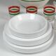 Italian complete picnic set by Carlo Viglino for Guzzini, 1960s