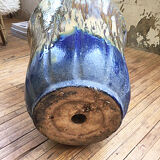 FLOWER pot XXL in glazed earth