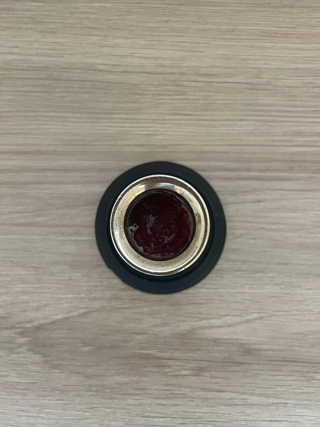 Small brass candle holder