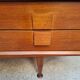 Low teak sideboard 200cm