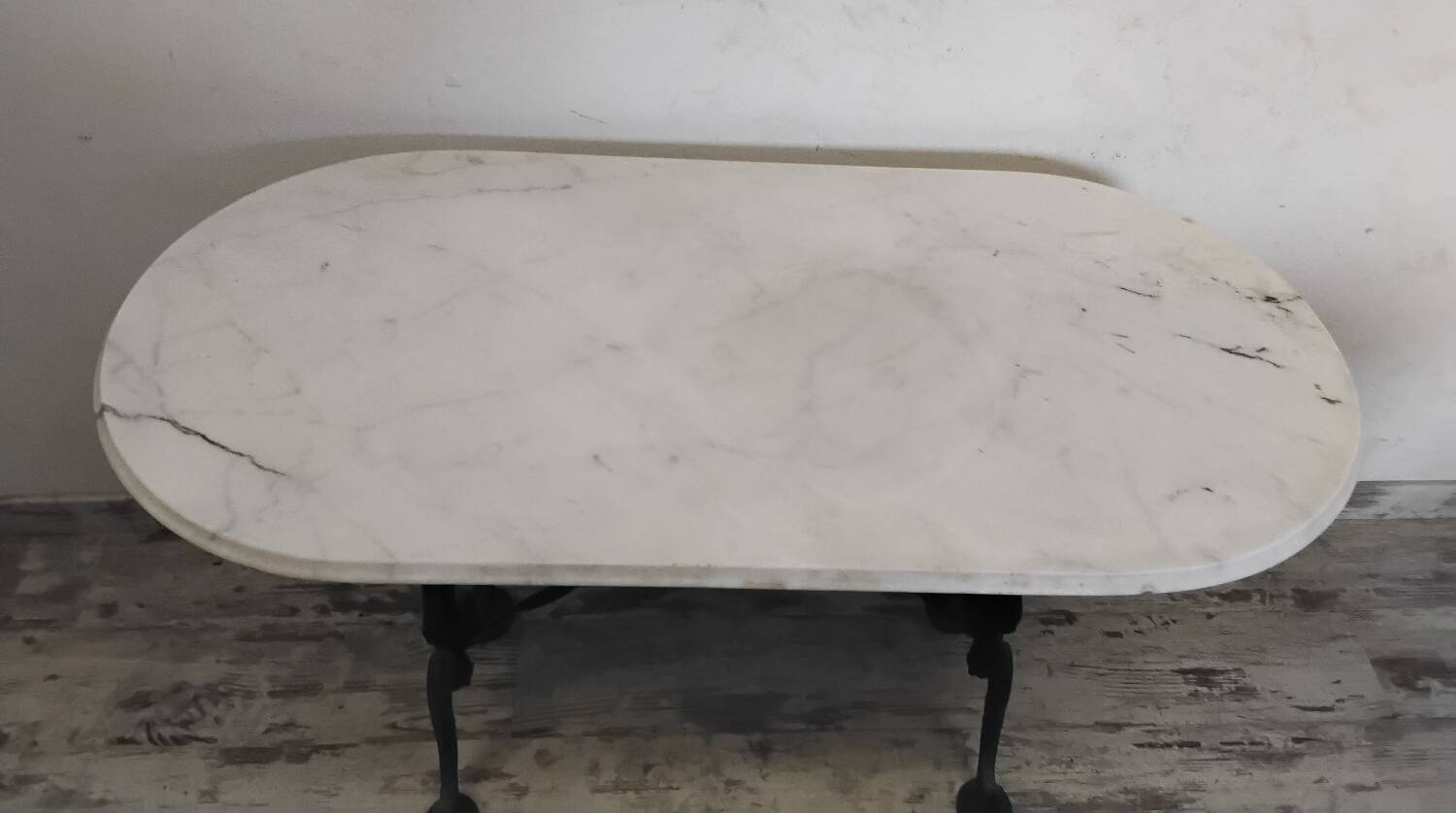 Marble bistro table