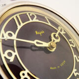 Table clock, majak glass clock and Bakelite base. Made in USSR