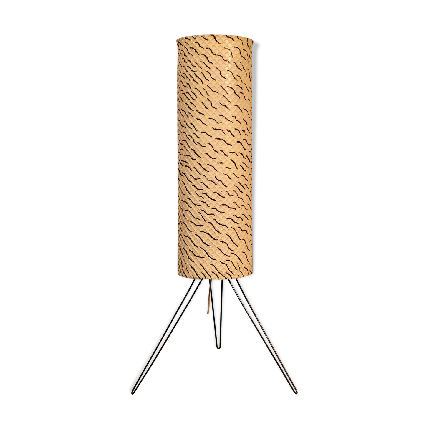 Lampadaire "Tube" tripode 1960s