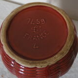 St Clement's pitcher burgundy