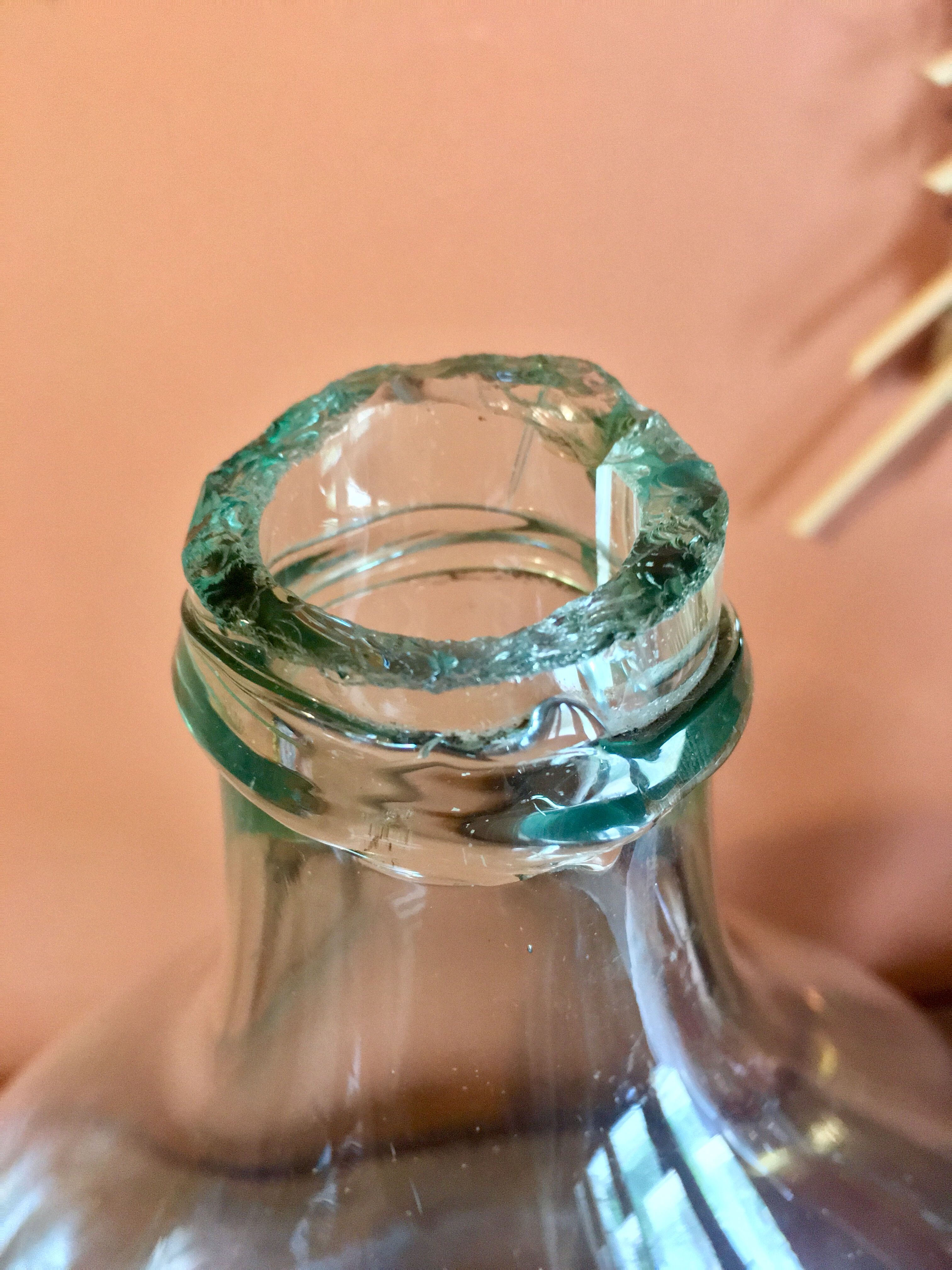 Old demijohn 19th 9l