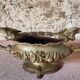 Large antique cast iron planter on a stand, France, circa 1900.