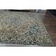 1970s Vintage Persian Handmade Wool Cotton Light Brown Area Rug 308x370