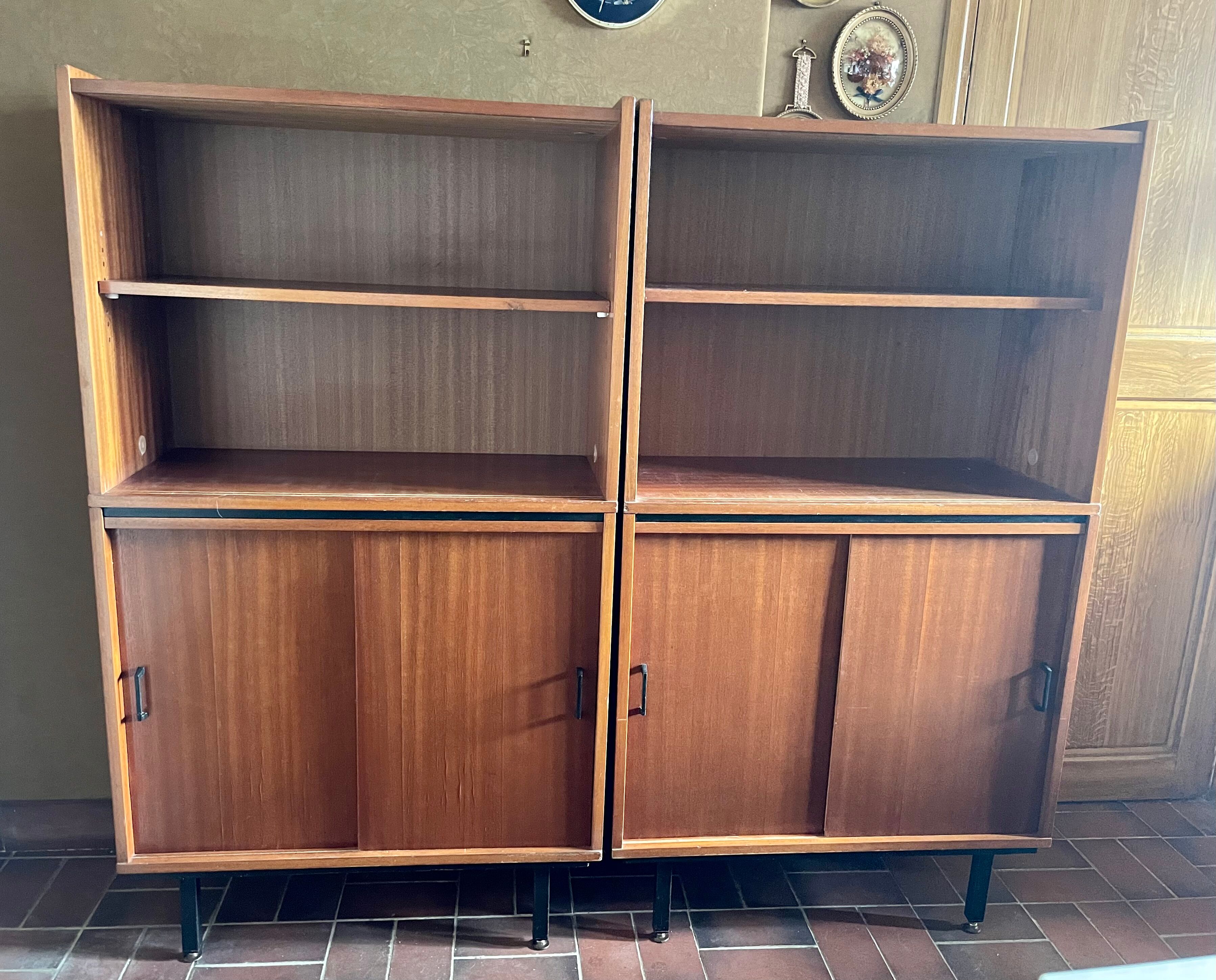 Vintage modular bookcase
