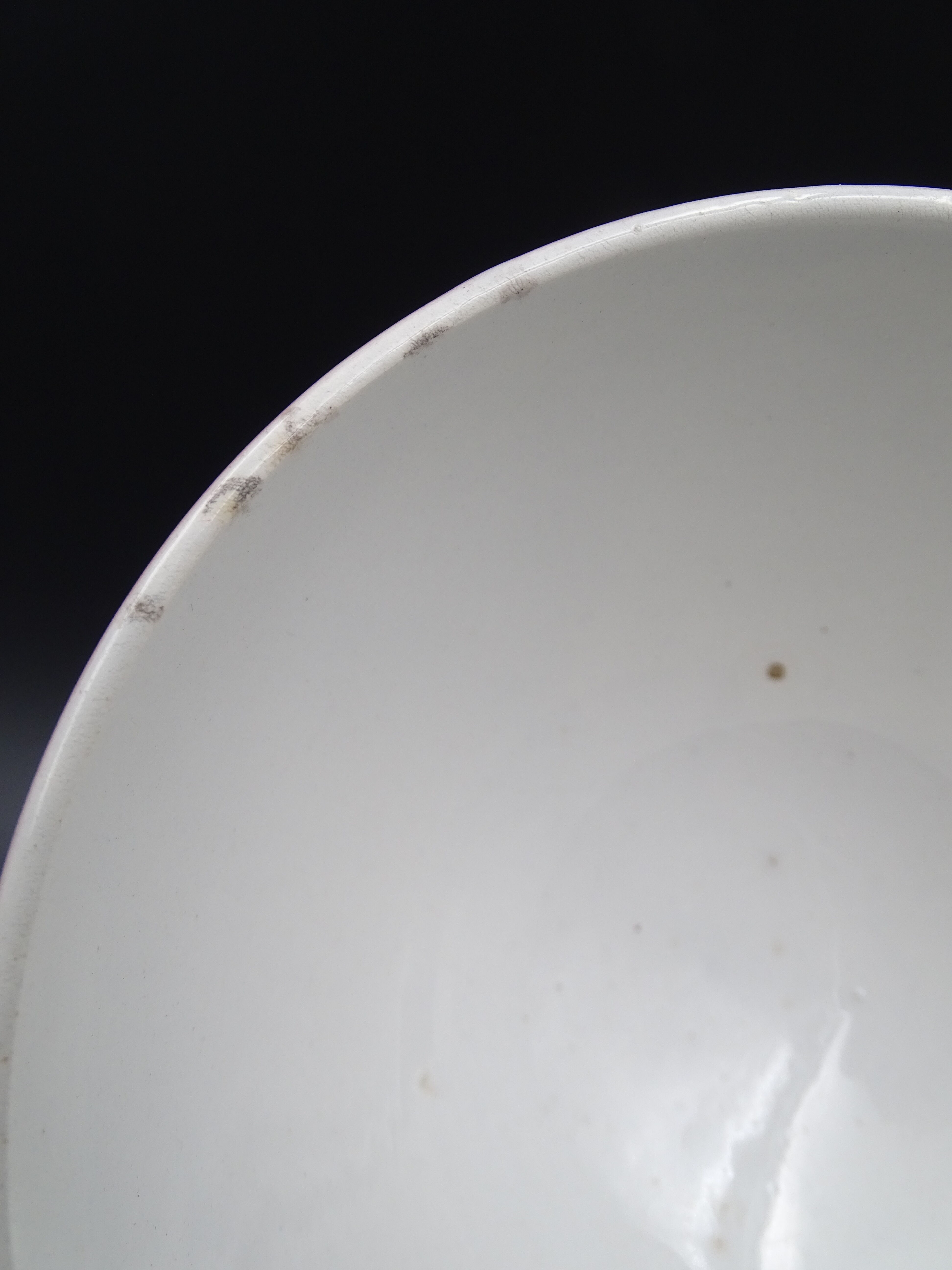 Saarland Digoin's Faience Bowl - Red Swallow Decoration - 1940