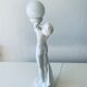 Ceramic naked dancer lamp