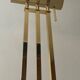 Maison Deknudt brass floor lamp from the 70s