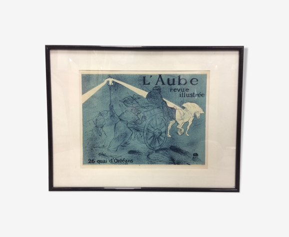 Affichette "L'Aube"