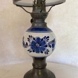 Vintage kosm brenner opaline kerosene lamp