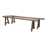 2 Bancs en chêne