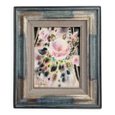 Gabriel Deschamps (1919-2011) Huile sur toile - La rose - 1960