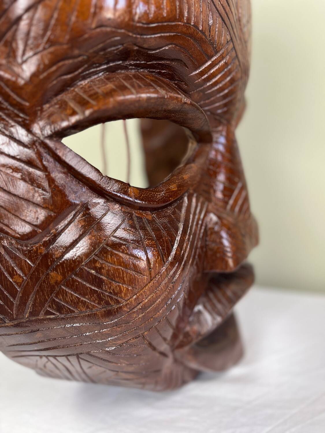 Large African handcrafted mask