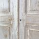 Antique wardrobe in patinated pine