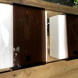 70s design wall lights