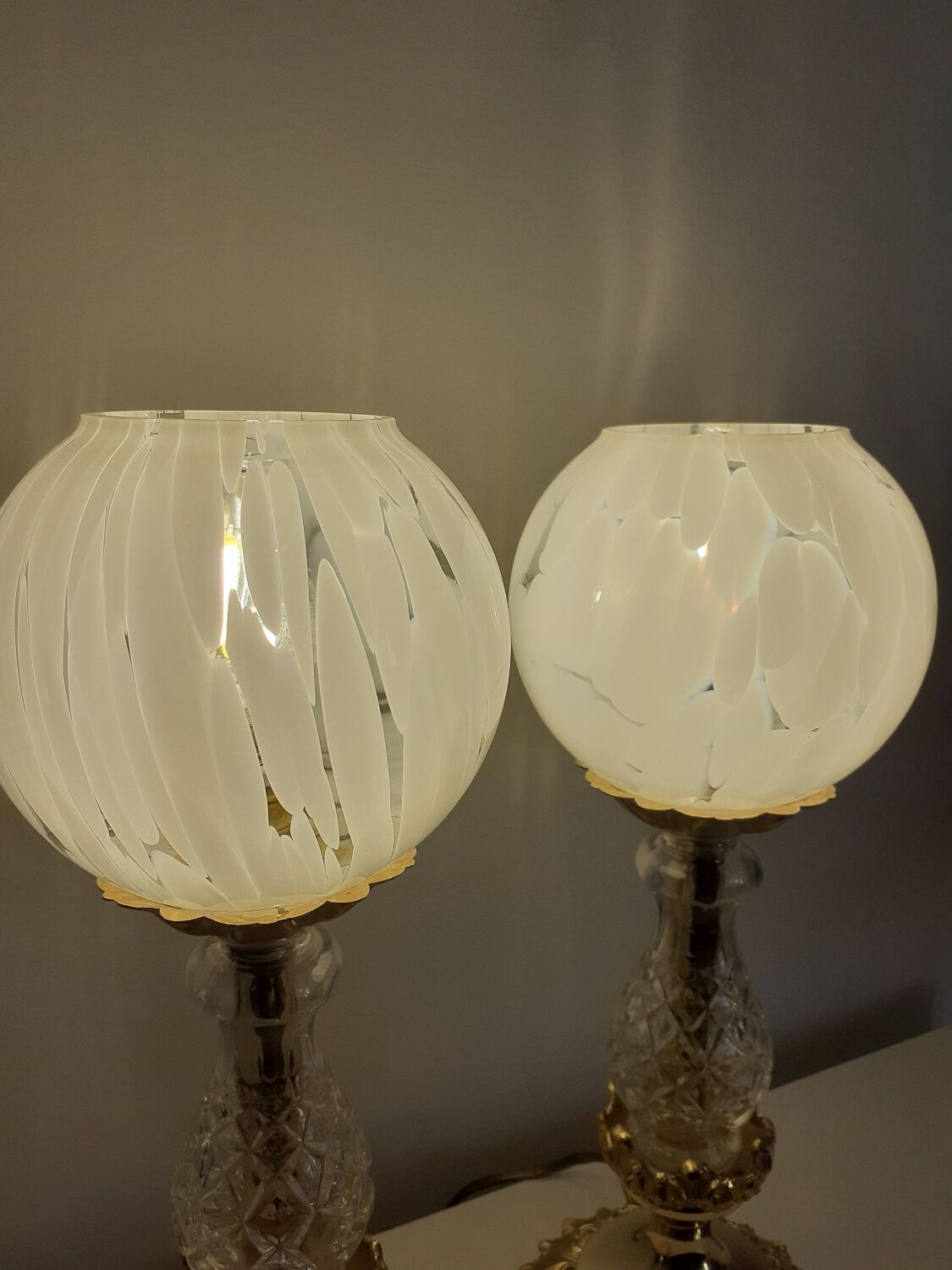 Paire de lampes