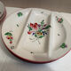 6 asparagus plates Luneville early 20th century
