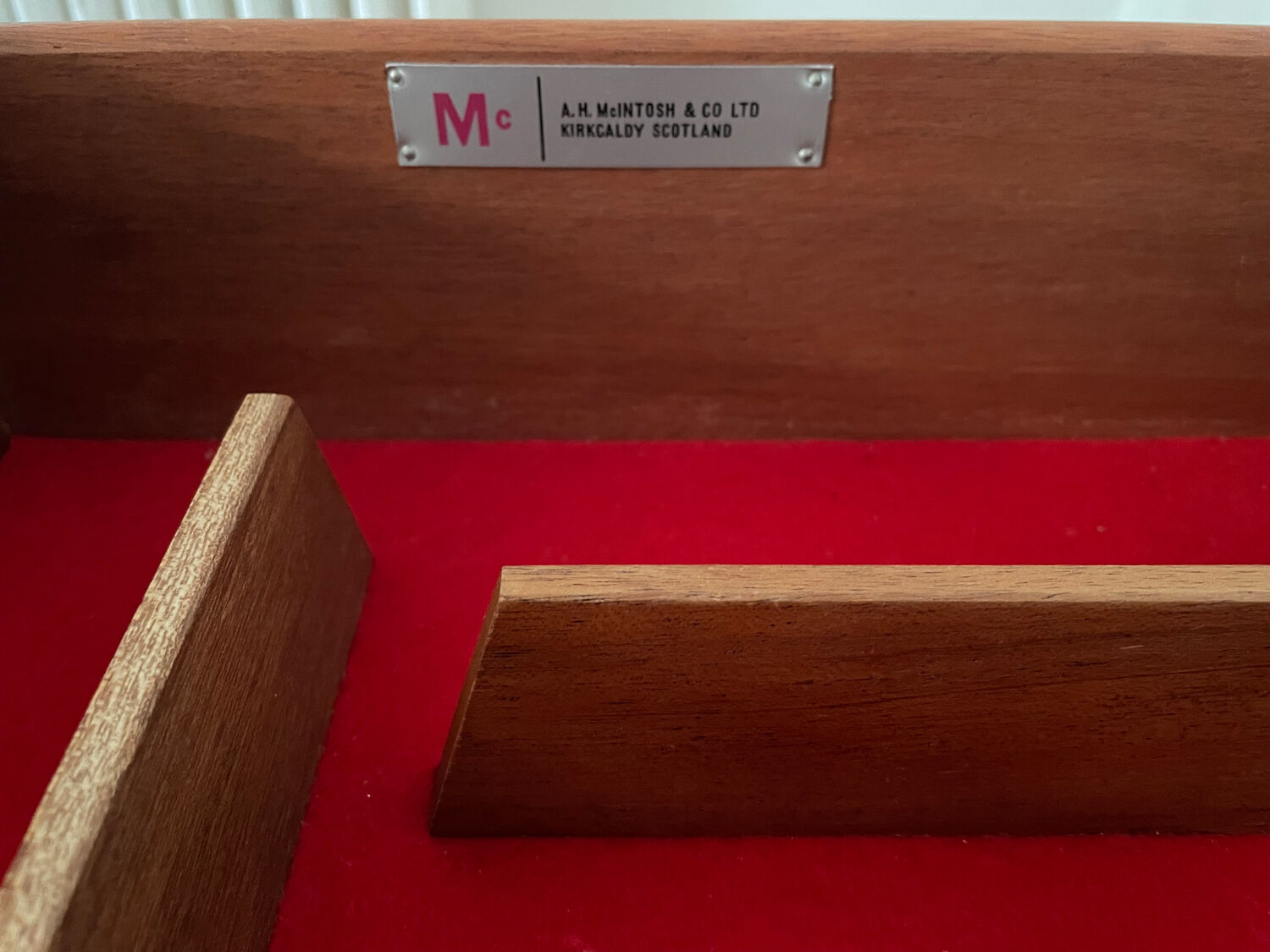 Vintage Scandinavian McIntosh sideboard